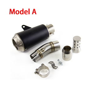 ท่อไอเสียสแตนเลสสำหรับรถจักรยานยนต์ ท่อกลาง ท่อเชื่อมต่อ สำหรับ KAWASAKI Ninja 400 Ninja 500 Z400 Z500 E - Product Image 3