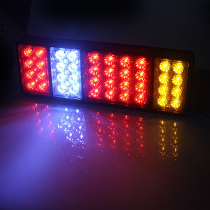 1xPCS Fanale Posteriore Combinato Multifunzione LED 24V 16 Pollici per Camion e Rimorchi, Impermeabile, con Funzioni <span class=keywords><strong>Stop</strong></span>/Retromarcia/Freno - Product Image 4