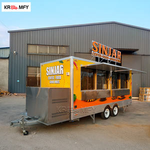 Remolque Completamente Equipado, Carrito de Café Móvil, Venta de Hot Dogs, Pollo Frito, BBQ, Camión de Comida Rápida - Product Image 6