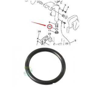 Junta tórica Yamaha 93210-29M94 para motor fueraborda, pieza de repuesto - Product Image 2