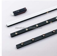 Arcllux Mini Rail LED Ultra Fin 15MM 48V 24V, Montage en Surface, Suspendu, Magnétique, Certifié CE ROHS LVD EMC