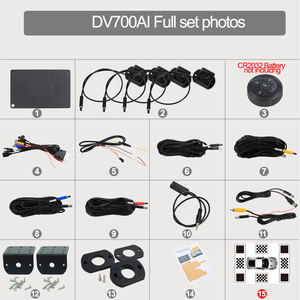 Caméra de voiture Super Night Vision 3D 1080P 360 AI autour du système de vue pour camping-car RV aide à l'inversion de voiture - Product Image 6