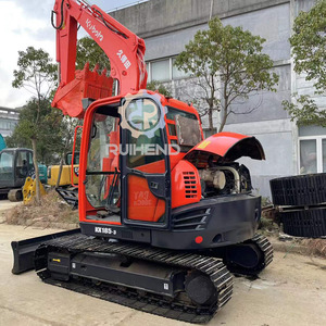Fabriqué au Japon, utilisé <span class=keywords><strong>pour</strong></span> la <span class=keywords><strong>mini</strong></span>-excavatrice KX185-3, capacité de la benne de 8 tonnes et 0,35 m³, compatible avec KX161, 163, 183, 185, en stock à vendre - Product Image 3