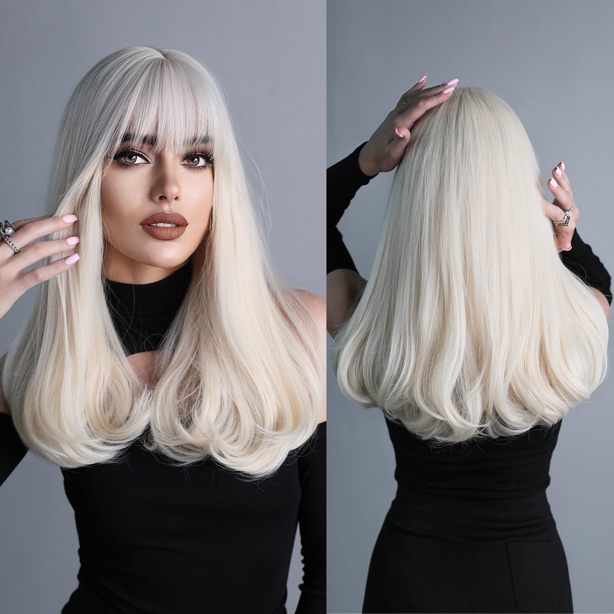 Natural platinum blonde