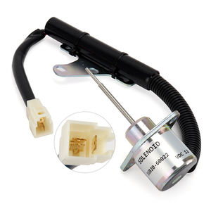 Электромагнитный клапан остановки дизельного двигателя 12В 24В 1G820-60022 SA-5156 <span class=keywords><strong>1503ES</strong></span>-12A5SUC9SLC24 <span class=keywords><strong>1503ES</strong></span>-24A5SUC9SLC24 для Kubota D782 - Product Image 1