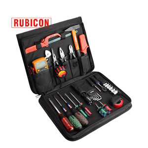 Juego de Herramientas de Telecomunicaciones Rubicon de 55 Piezas, Estilo Bolso, Herramientas de Reparación Electrónica para Uso Doméstico, Hecho en Japón - Product Image 1