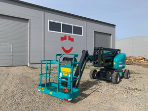 Gunting listrik hidrolik stabilitas tinggi, <span class=keywords><strong>Platform</strong></span> angkat SWA16J <span class=keywords><strong>Platform</strong></span> kerja udara seluler untuk konstruksi gudang - Product Image 3