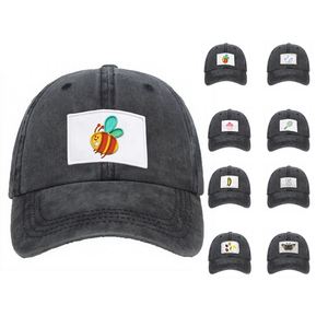 Casquette de baseball cycliste 6 panneaux, effet vieilli, patchwork vintage, broderie en coton, personnalisable pour activités de plein air et occasions formelles – Meilleures ventes - Product Image 1