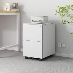 Sıcak satış Metal depolama çekmeceli dolap ofis Metal <span class=keywords><strong>2</strong></span> kapı kilidi Metal dosya dolabı çekmece dikey dosyalama depolama tekerlekleri - Product Image 6