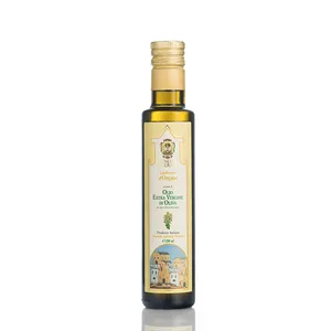 Bouteilles en verre de 250ml en gros en ligne Huile d'olive assaisonnée d'origan extra vierge saine et délicate