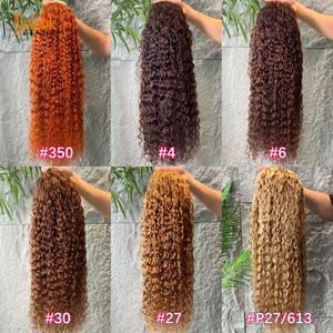 Perruque <span class=keywords><strong>Nulook</strong></span> Hair 12A Water Wave en cheveux humains, Lace Front, Perruque frontale HD 13x6, Perruques sans colle en cheveux humains, Perruques en cheveux humains bruts - Product Image 4