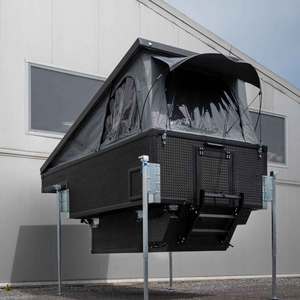 EcoCampor Creative High Tech Freedom Aluminum Truck Camper <span class=keywords><strong>Manley</strong></span> 4x4 Quality Customized LED Lights for Travel for Sale - Product Image 1