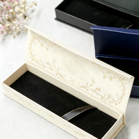 Caja de Regalo Magnética Personalizada con Logotipo, Caja Rígida para Bolígrafos, Caja Multifuncional Portátil, Caja de Papel