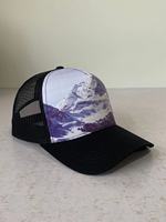 Topi Katun Trucker Topi Kustom Logo Sublimasi Grosir atau Kustom
