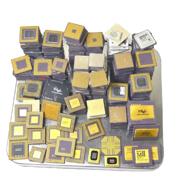 Original Quality Pentium Pro Gold Ceramic Ready for Export CPU Processor Scrap With Gold Pins for Sell
