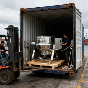 Olla Eléctrica para Huevos <span class=keywords><strong>de</strong></span> 200 Litros y Vaporera, Máquina para Cocer Huevos <span class=keywords><strong>de</strong></span> Gallina, Olla Industrial para Huevos, Máquina para Cocinar - Product Image 4