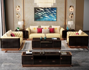 Fábrica al por mayor Ventas calientes Juego <span class=keywords><strong>de</strong></span> muebles <span class=keywords><strong>de</strong></span> sala <span class=keywords><strong>de</strong></span> estar Sofá <span class=keywords><strong>de</strong></span> cuero naranja <span class=keywords><strong>de</strong></span> lujo <span class=keywords><strong>Sofás</strong></span> combinados con marco <span class=keywords><strong>de</strong></span> acero inoxidable dorado - Product Image 6