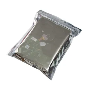 Manufacturer Grey Laminated Hdd Electronic Products Esd Plastic Packaging Antistatic Bag Laptop