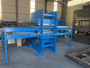 Lốp tái chế cao su sàn gạch làm máy sản xuất, tấm cao su Roof tile lưu hóa Báo Chí, cao su khuôn gạch - Product Image 5