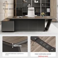 Muebles Comerciales, Escritorio Ejecutivo, Escritorio de Oficina Moderno, Escritorio de Oficina en Forma de L, Escritorio de Oficina Modular, Escritorio Ejecutivo de Lujo