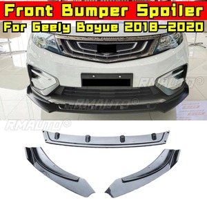 <b>Car</b> Front Bumper Lip <b>Diffuser</b> Spoiler Glossy Black Modification Part <b>for</b> Geely Boyue 2018-2020 Bumper Protector <b>Car</b> Accessories - Product Image 3