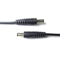 Gleichstrom 5,5mm 12V Netz kabel USB bis 5,5mm * 2,1mm 5V Gleichstromst ecker 1,5 m zylinder förmiges Buchsen verlängerung kabel