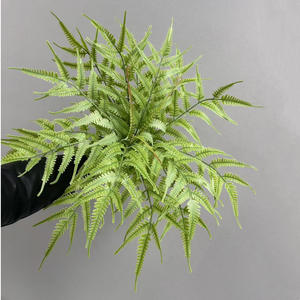 Mur végétal artificiel avec faisceau d'herbe, <span class=keywords><strong>fougère</strong></span> persane, vague verte, <span class=keywords><strong>fougère</strong></span> à plumes - Product Image 5