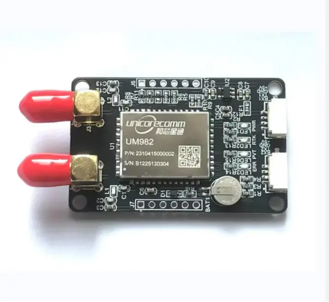 Módulo gps UM982 RTK InCase PIN GNSS/placa receptor GPS com S MA e Placa de Desenvolvimento de Drone USB