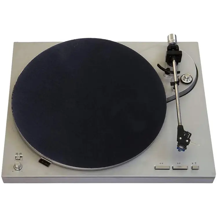 Wholesale custom printed round turntable felt slipmat for vinyl record player