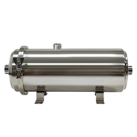 Purificateur d'eau pour toute la maison à grand débit en acier inoxydable, à poser sur le comptoir, filtre à membrane d'ultrafiltration PVDF manuel 0,01 pour usage domestique