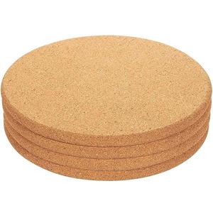 Leecork Chất Lượng Cao Thân Thiện Với Môi Tùy Chỉnh Nút Chai Trivet Lớn Vòng Bằng Gỗ Coaster Cho Bảng Hot Nồi Pad Chủ - Product Image 4