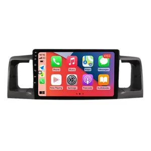 Toyota Corolla için 9 inç evrensel Android autoautodokunmatik ekran Stereo Carplay & Android Auto Car radyo multimedya oynatıcı