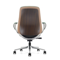 Vente en gros de chaises de bureau ergonomiques de direction pivotantes en cuir de luxe pour PDG