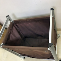 LAICOZY Prix Usine Hôtel Ménage Paniers À Linge Chariot Avec Roues
