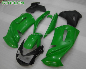 650R carreras 06 07 08 carenados de Kawasaki <span class=keywords><strong>ER</strong></span>-<span class=keywords><strong>6F</strong></span> 2006, 2007, <span class=keywords><strong>2008</strong></span>, 650 verde de la motocicleta carenado del mercado de - Product Image 1