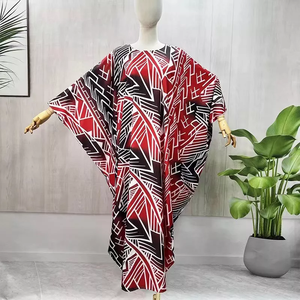 <span class=keywords><strong>Robe</strong></span> à manches chauve-souris pour femmes, style Tribal polynémien, grande taille - Product Image 5