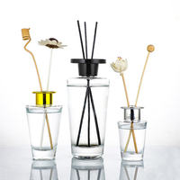 Diffuseur de parfum d'ambiance à bâtonnets floraux 100ml 200ml 500ml pour la maison et l'hôtel