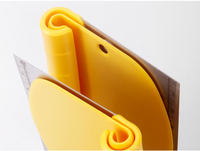 2-en-1 Racloir à pâte en plastique en acier inoxydable coupe-pâte extensible outils de cuisine accessoires pour la pâtisserie