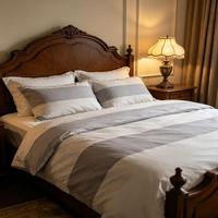 Offre Spéciale – Parure de Lit Portable en Polyester Bleu Taille Queen Personnalisable – Vente en Gros – Motifs Dessin Animé/À Rayures/Végétaux – Pour Maison, Hôtel, Hôpital