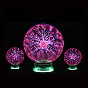 Nueva lámpara de PLASMA, lámpara de plasma de esfera de lanzamiento Disco táctil manual exclusiva, decoración de lugar - Product Image 5