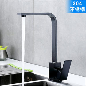 Robinet de cuisine Chenlu en acier inoxydable, monocommande, à poser sur comptoir, avec cartouche céramique moderne, installation facile - Product Image 3