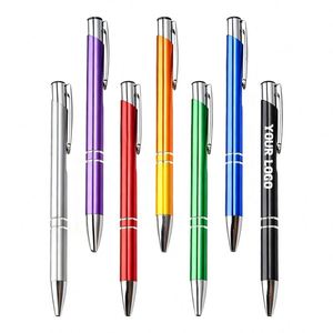 ปากกาลูกลื่นเจลแบบมีโลโก้สั่งทำใหม่ขายส่ง พร้อมปากกาลูกลื่นโลหะอะลูมิเนียมคุณภาพสูงระดับพรีเมียมสำหรับโฆษณา - Product Image 1