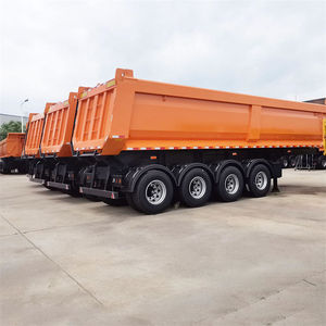 Semi-remorque benne basculante arrière à 3, 4 ou 5 essieux, capacité 40-70 tonnes, pour transport minier - Product Image 5