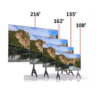 Écran LED pliable automatique GOB tout-en-un P1.25 pour affichage en salle de réunion d'hôpital