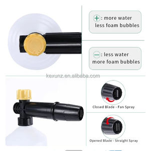 Générateur de mousse Snow Foam <span class=keywords><strong>Lance</strong></span> Pistolet à savon <span class=keywords><strong>Buse</strong></span> à mousse pour Karchers AR /Bosch/AQT Accessoires de nettoyage de voiture Laveuse de voiture haute pression - Product Image 4