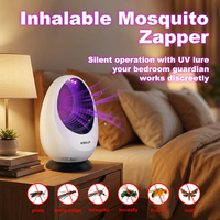 Lampe Anti-Moustique Électrique USB, Piège à Insectes Tue-Moustiques et Mouches