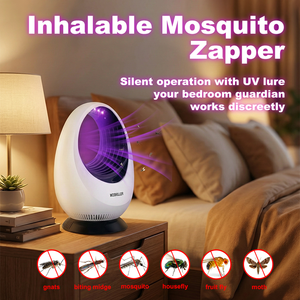 Mesin Pembasmi Nyamuk LED Bertenaga USB, Penangkap Serangga Elektrik, Lampu Perangkap Lalat, Pembasmi Nyamuk - Product Image 2