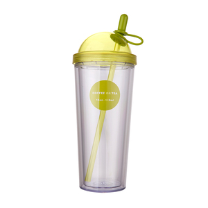 16oz Hot Selling Double Walls Bpa Free Custom Plastic Water Bottle