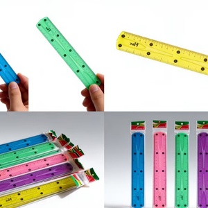 Juego de reglas flexibles de 20cm, regla de plástico, juego de reglas irrompibles, regla suave y flexible, juego de reglas transparentes, regalo promocional, regla suave - Product Image 5
