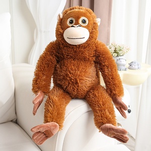 Peluche Realistico di Orangutan - Giocattolo Personalizzabile OEM/ODM con Braccia Lunghe - Product Image 3